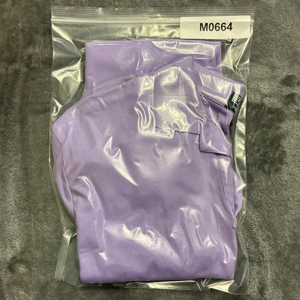 Polo Ralph Lauren Men's Classic‎ Fit Lavender Polo Shirt Size M Preppy Golf